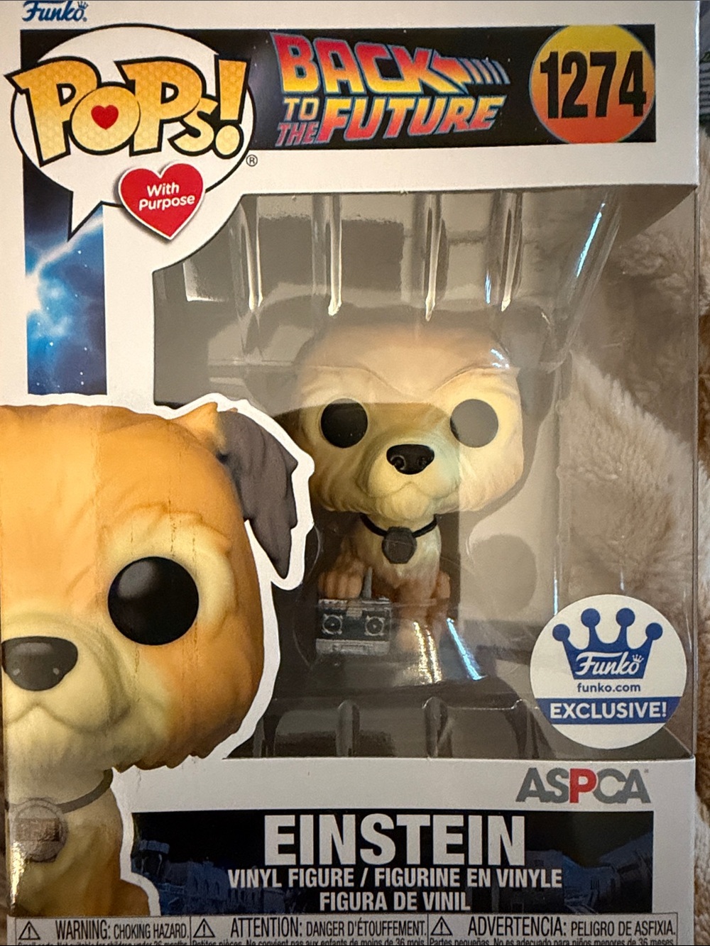 Funko Pop! Back to the Future Einstein Vinyl Figure #1274